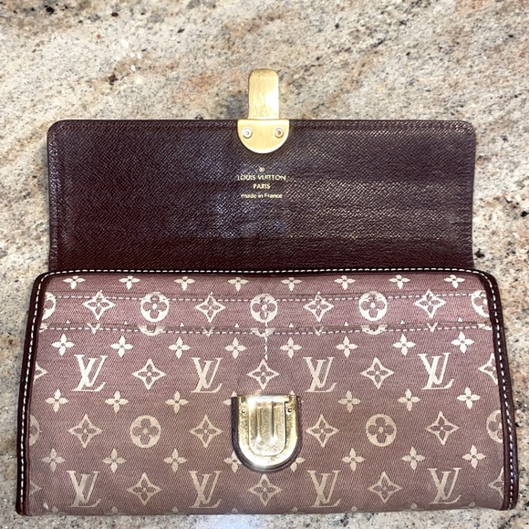 Louis Vuitton Tan Canvas & Leather Monogram Wallet - Picture 6 of 12